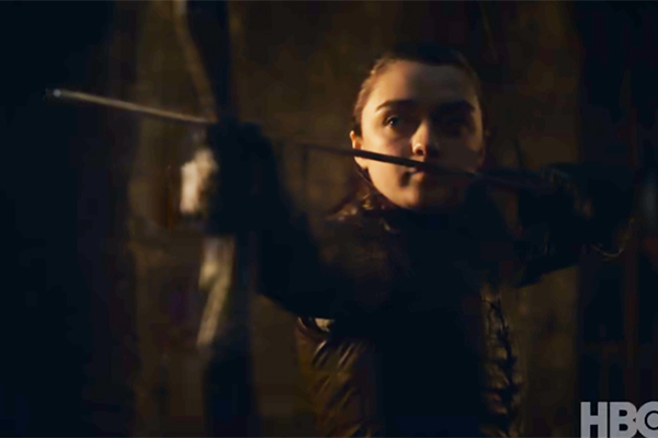 Xem lại tập 2 Trò chơi vương quyền Game of thrones 8: Cảnh nóng của Arya Stark xua tan u ám chết chóc